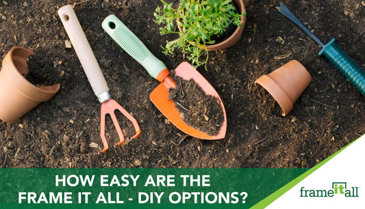 How Easy Are The Frame It All - DIY Options?