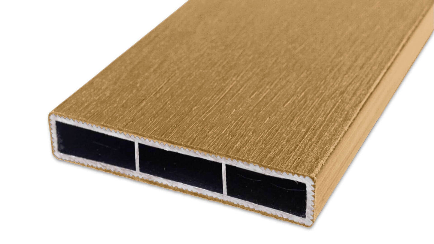 360 Cap Composite Pickets (Request a Sample) Fence Frame It All Red Cedar Cap Coat Aluminum Rail - 8ft