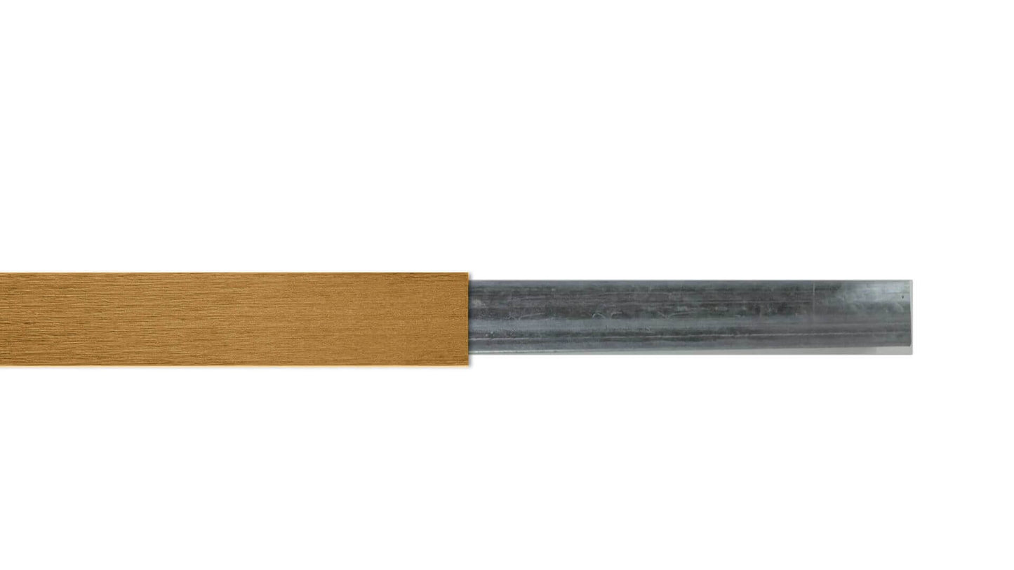 360 Cap Composite Pickets (Request a Sample) Fence Frame It All Red Cedar Square Post Assembly - 8.5ft
