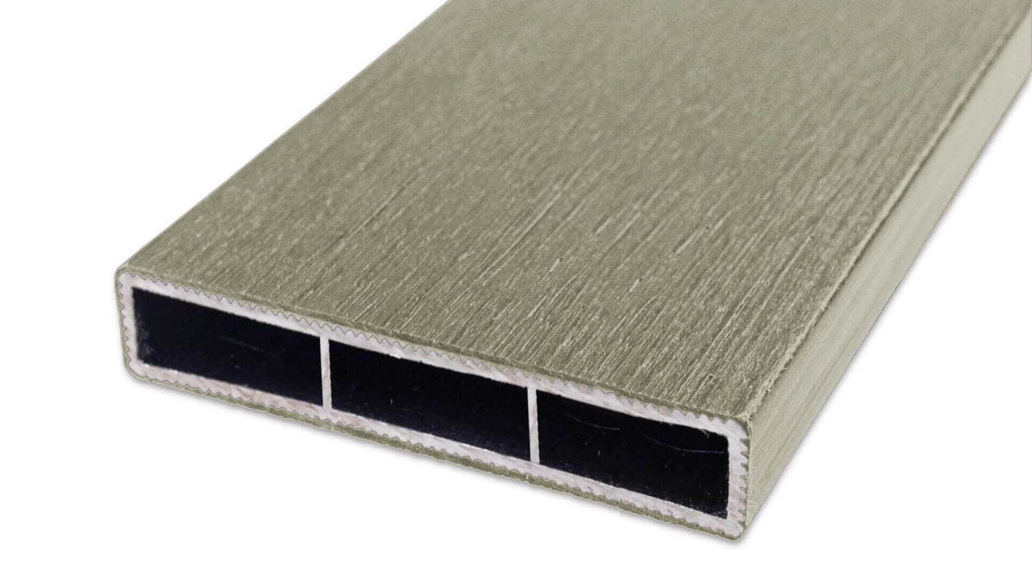 360 Cap Composite Pickets (Request a Sample) Fence Frame It All River Birch Cap Coat Aluminum Rail - 8ft
