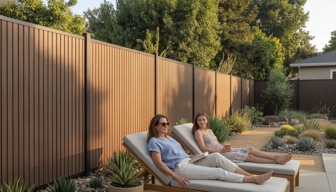 Valla Composite Riviera | Machimbrada | Vertical u Horizontal | Frame It All