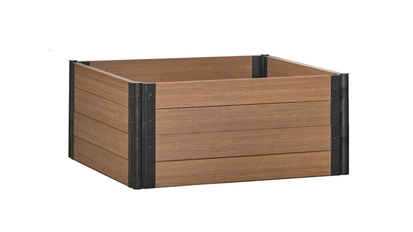 Cap Composite Test Raised Garden Beds Frame It All