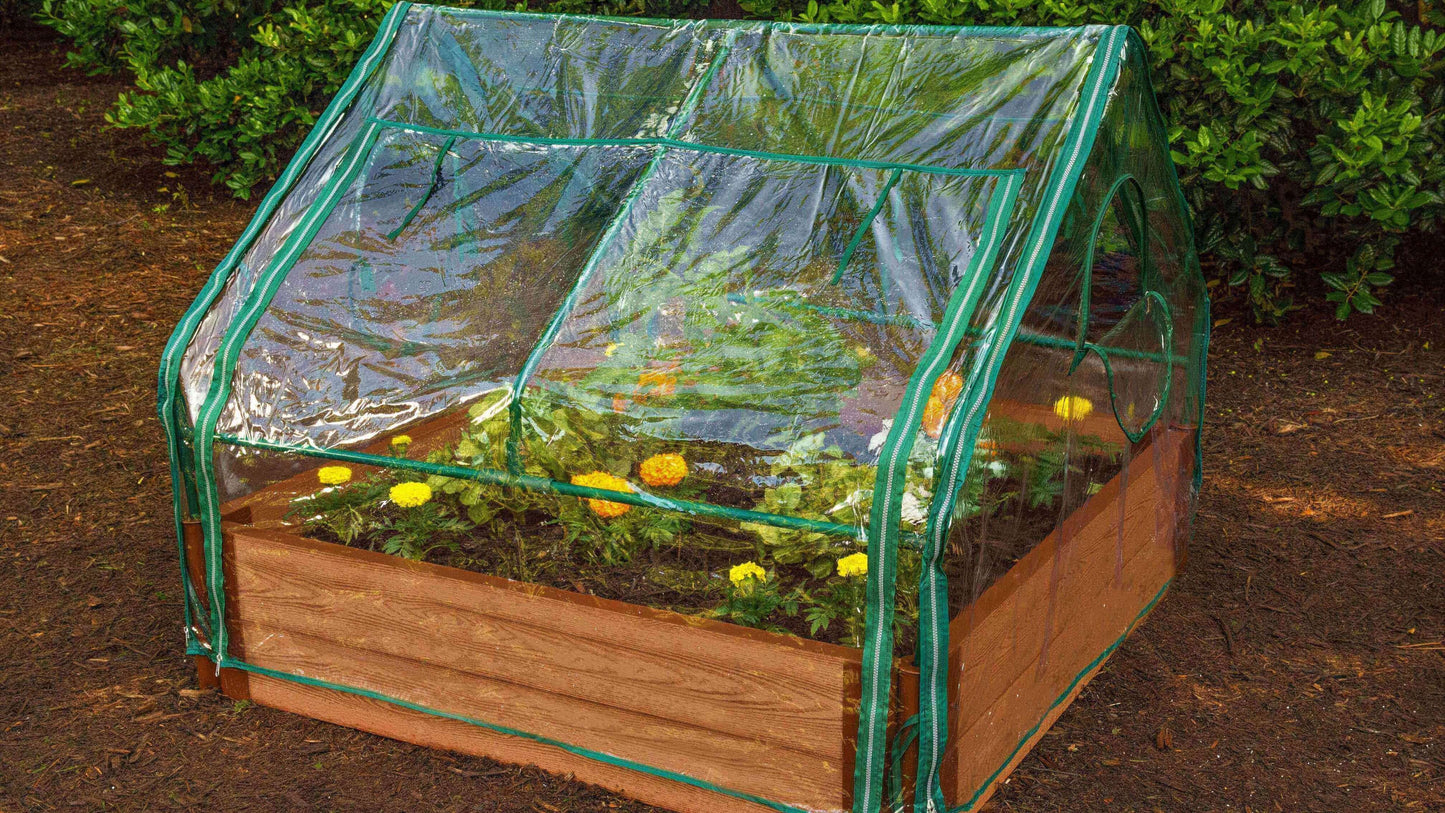 Cold Frame For Raised Bed - The 4 x 4 ‘Greenhouse’ Accessories Frame It All