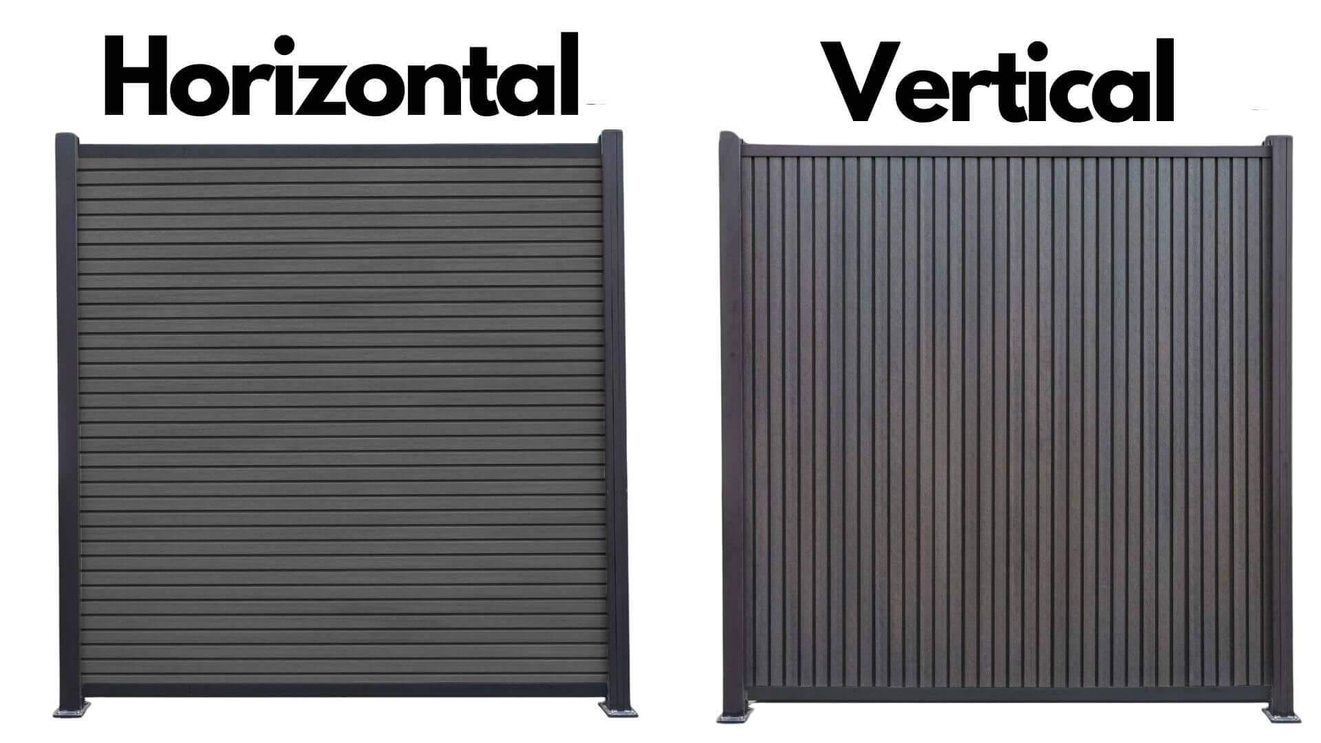 Riviera Cap Composite Privacy Fence Fence Frame It All
