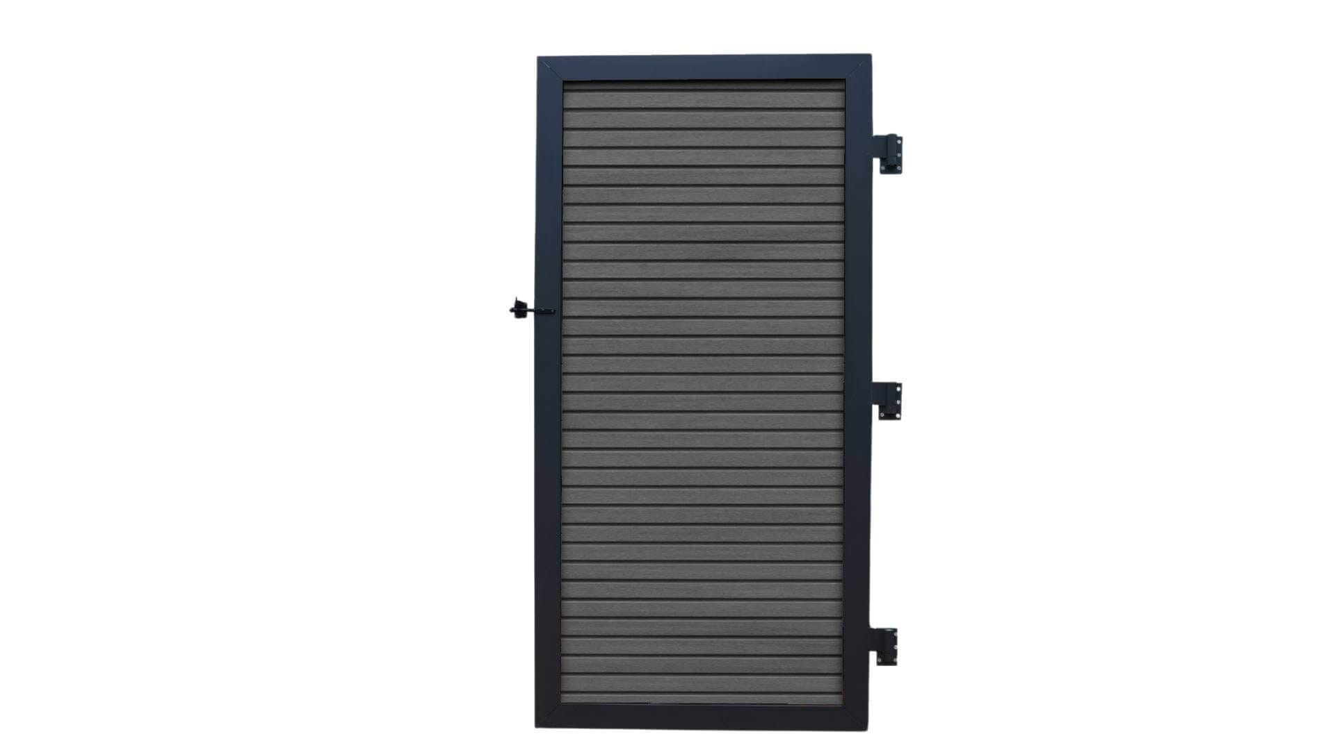 Riviera Cap Composite Privacy Fence Fence Frame It All Ironwood Horizontal Gate (36" x 72")