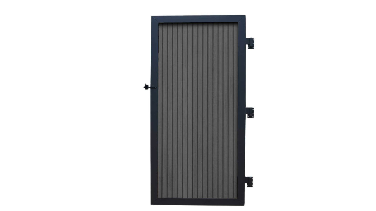 Riviera Cap Composite Privacy Fence Fence Frame It All Ironwood Vertical Gate (36" x 72")