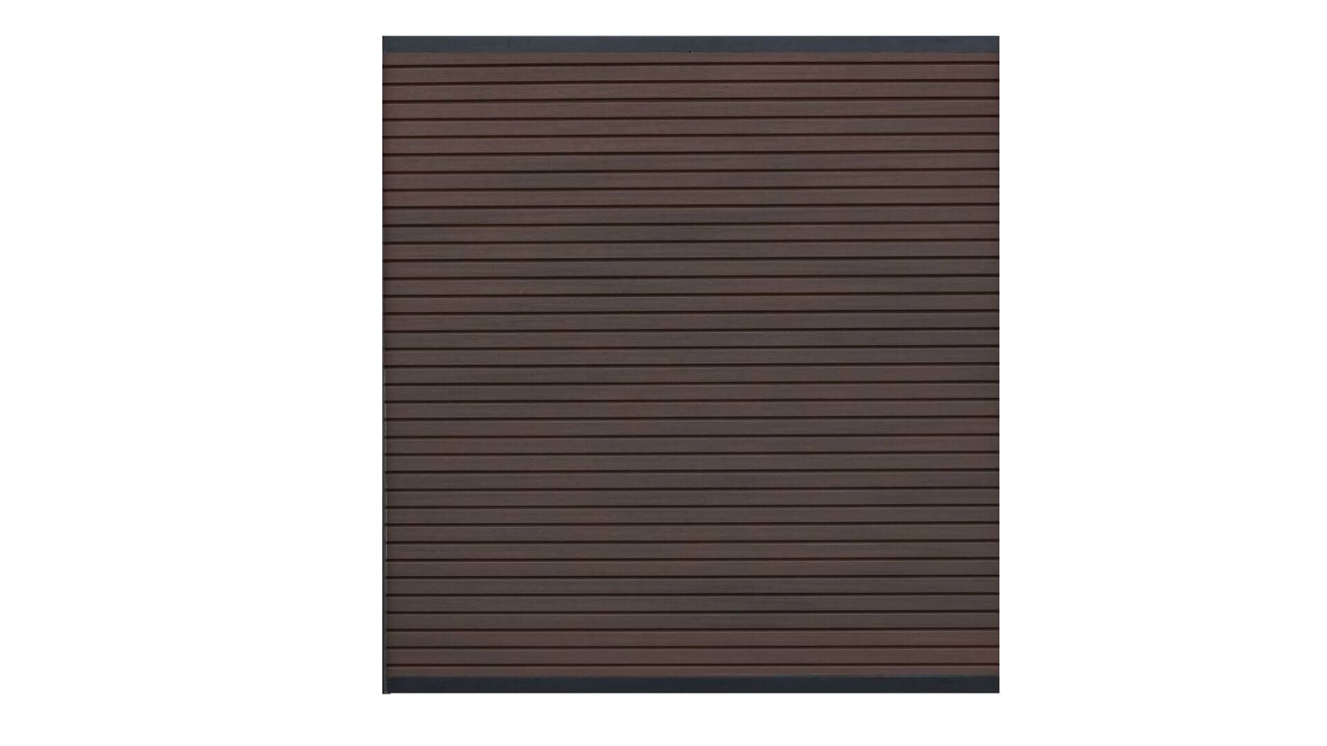 Riviera Cap Composite Privacy Fence Fence Frame It All Mahogany 12PK