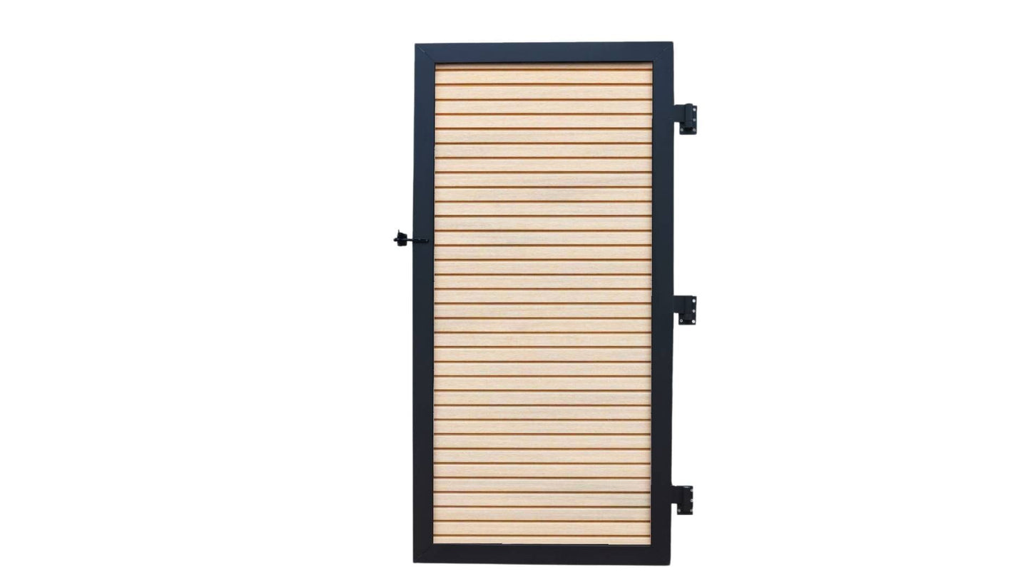 Riviera Cap Composite Privacy Fence Fence Frame It All Pine Horizontal Gate