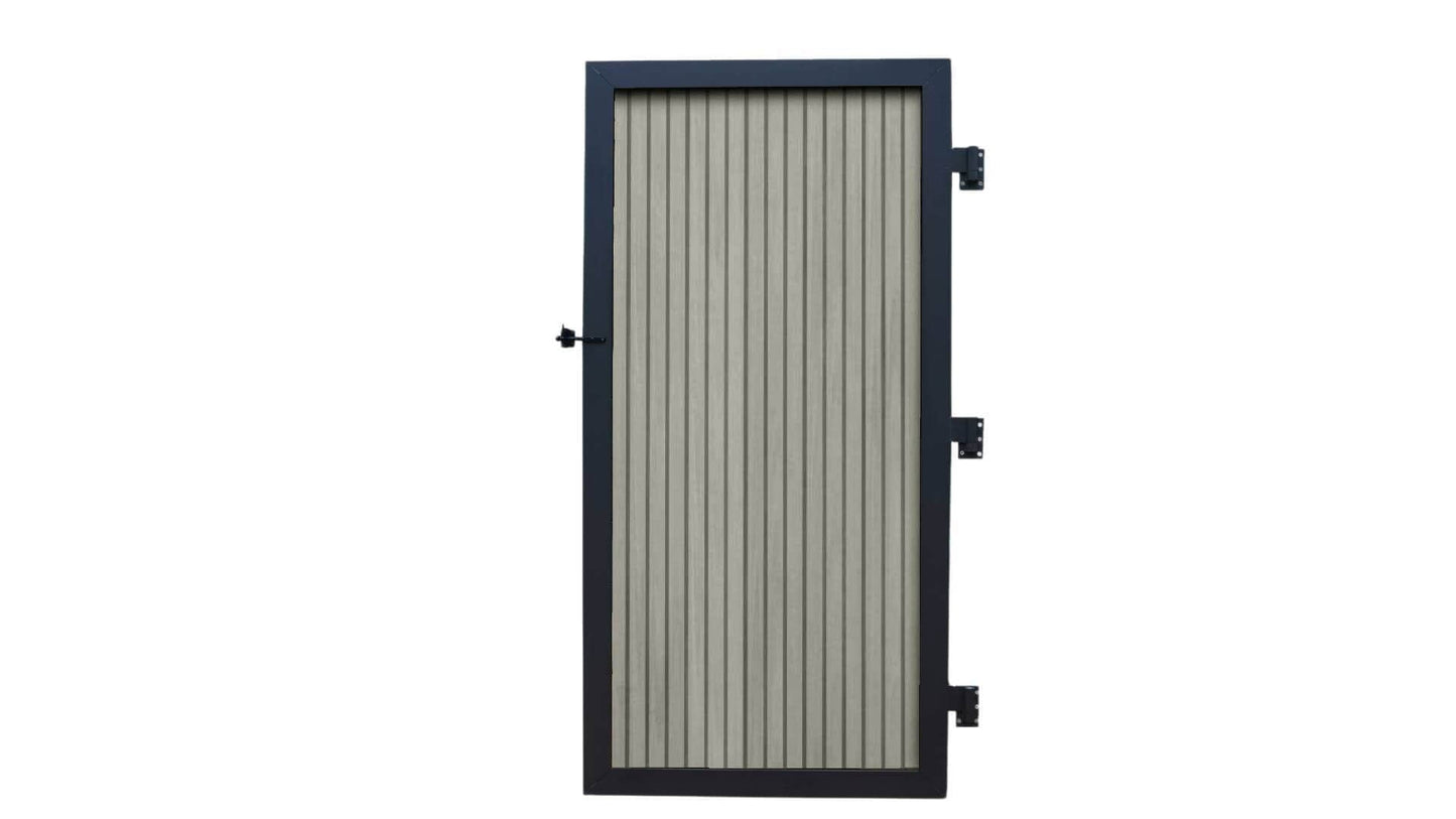 Riviera Cap Composite Privacy Fence Fence Frame It All River Birch Vertical Gate (36" x 72")