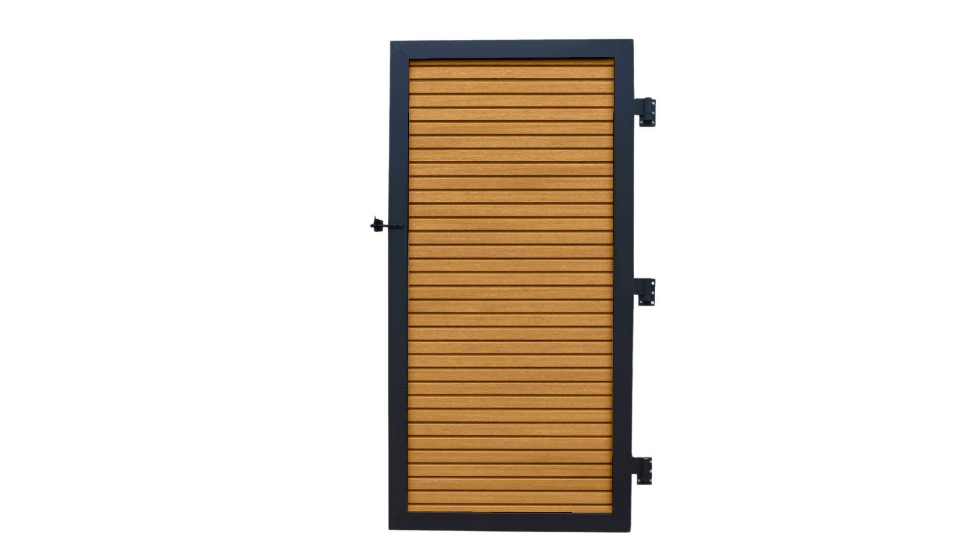 Riviera Cap Composite Privacy Fence (Request a Sample) Fence Frame It All Red Cedar Horizontal Gate (36" x 72")