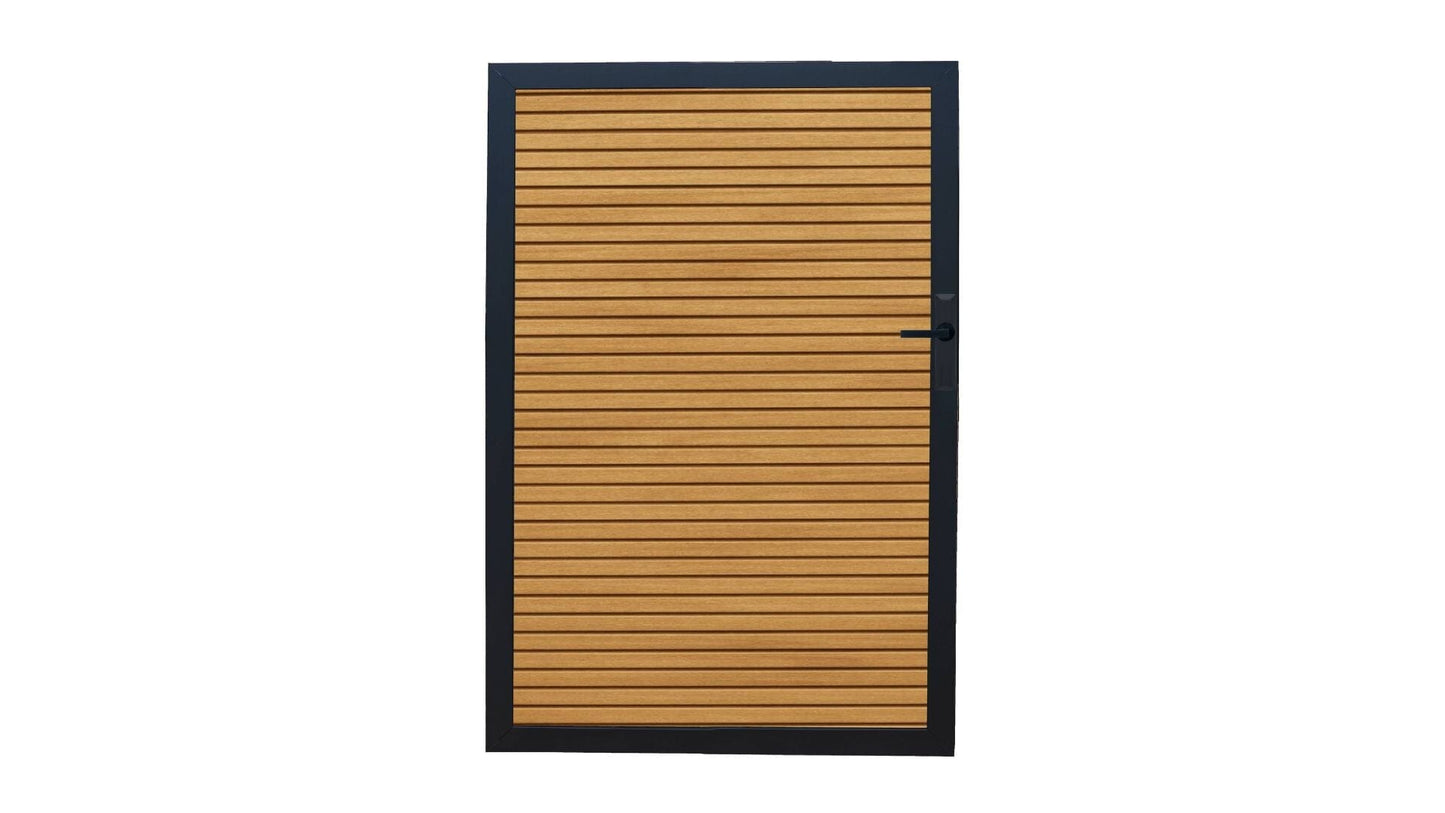 Riviera Cap Composite Privacy Fence (Request a Sample) Fence Frame It All Red Cedar Horizontal Gate (48" x 72")