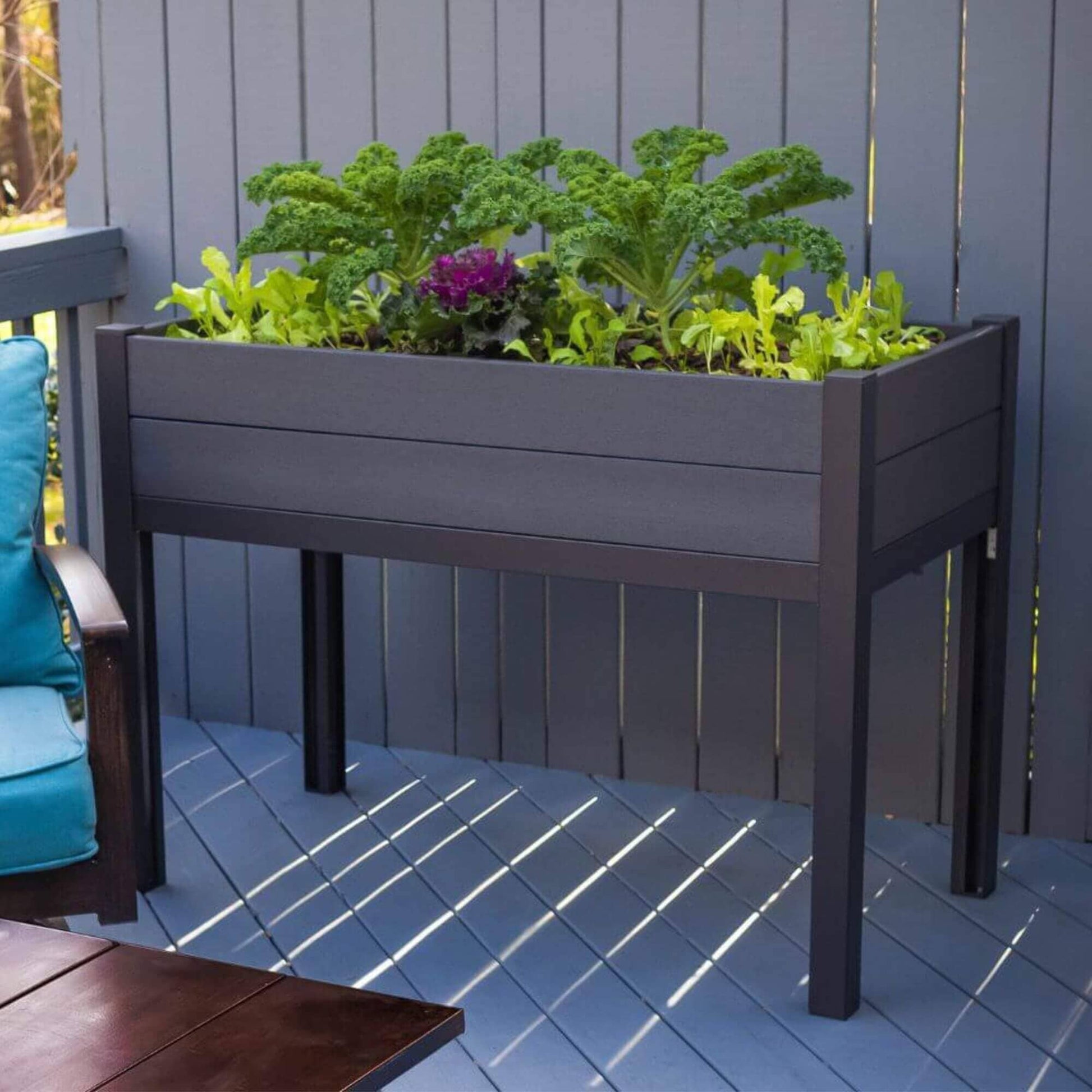 The Elevated Escape (24” x 48” x 34.5”) Elevated Garden Bed Raised Garden Beds Frame It All