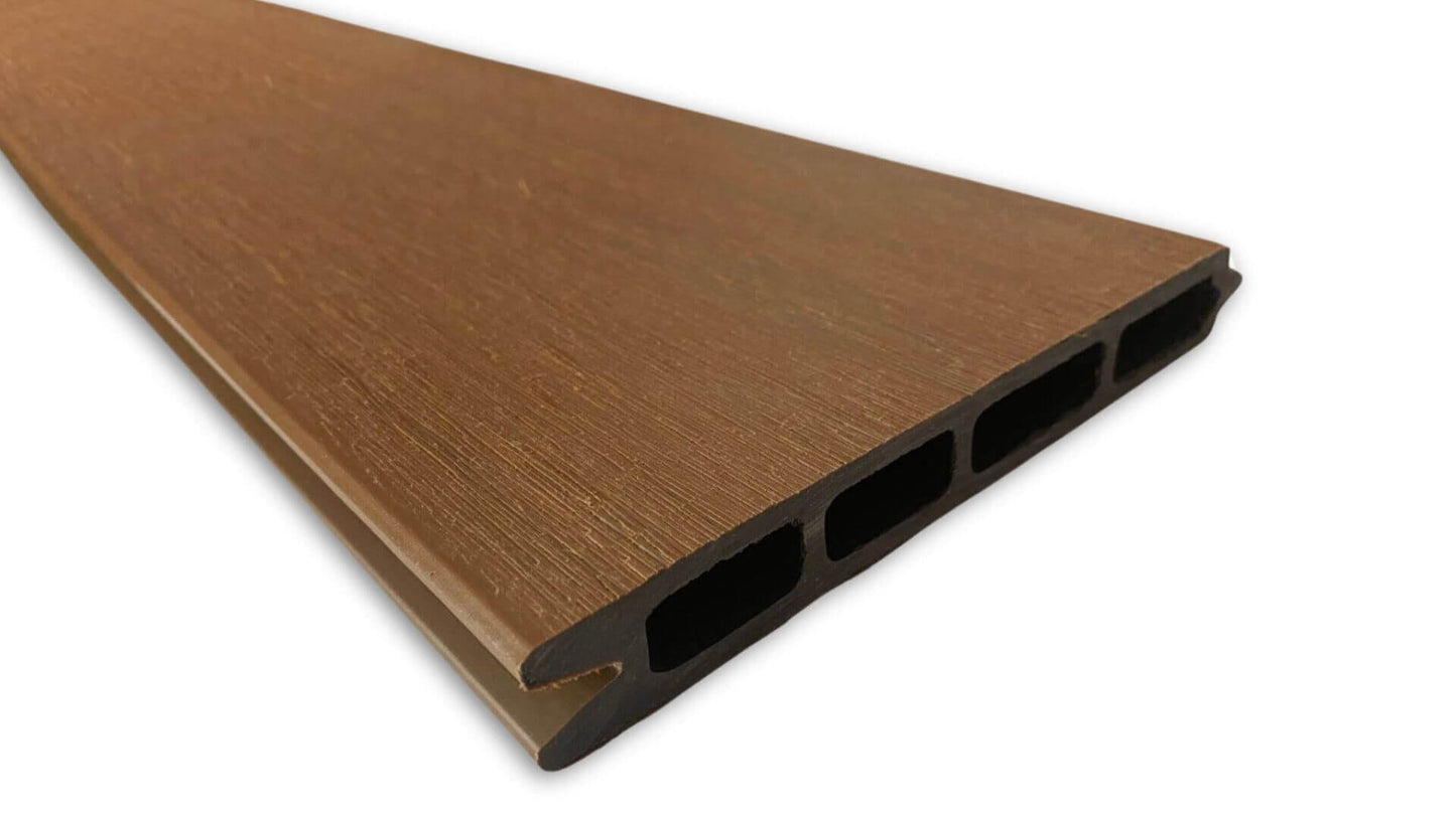 Valla Cap Composite Privacy Fence Fence Frame It All Walnut 12PK