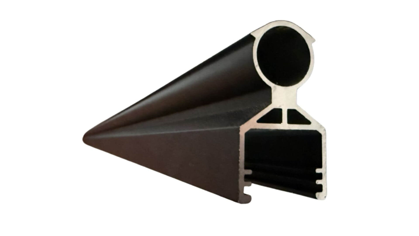 Valla Cap Composite Privacy Fence (Request a Sample) Fence Frame It All River Birch Pivot Post Adapter