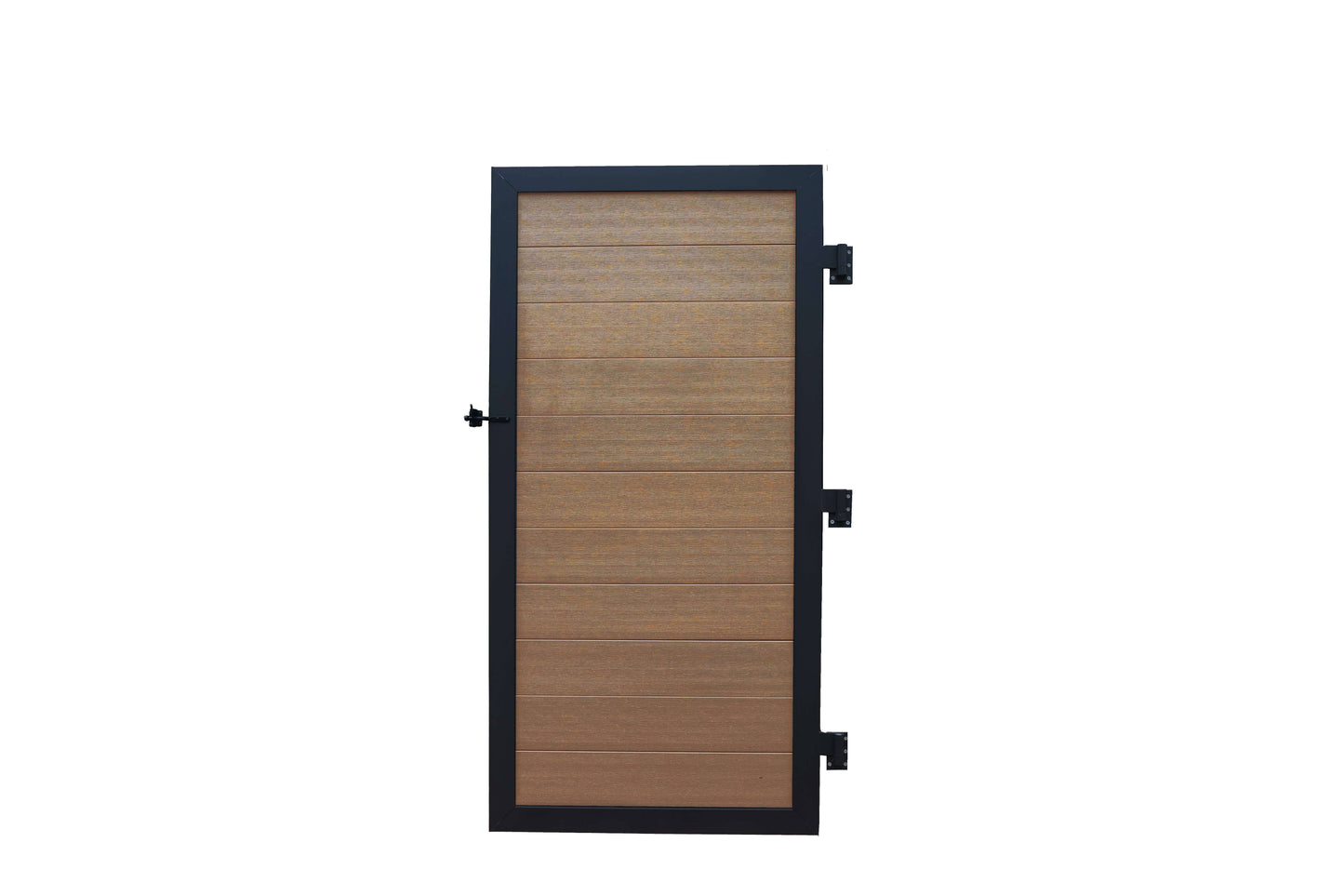 Valla Cap Composite Privacy Fence (Request a Sample) Fence Frame It All Teak 36" x 72" Privacy Gate