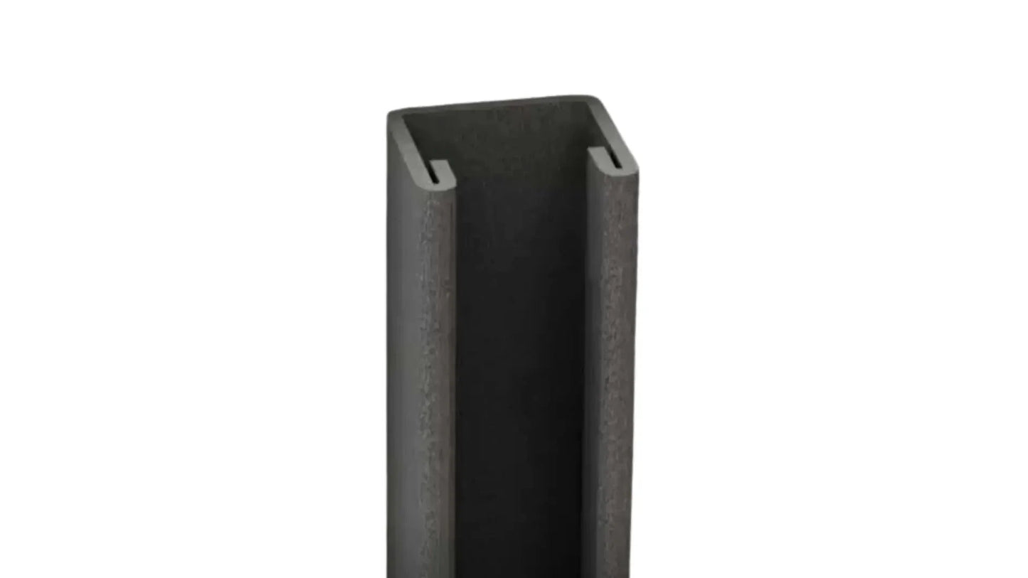 Valla Horizons Cap Composite Semi-Privacy Fence (Request a Sample) Fence Frame It All Ironwood U-Channel (73")
