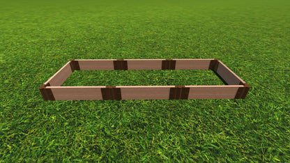 2' x 6' Raised Garden Bed Raised Bed Planters Frame It All Classic Sienna 1'' 1 = 5.5"