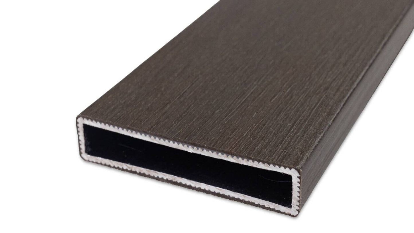 360 Cap Composite Pickets Parts Frame It All Mahogany Cap Coat Aluminum Rail