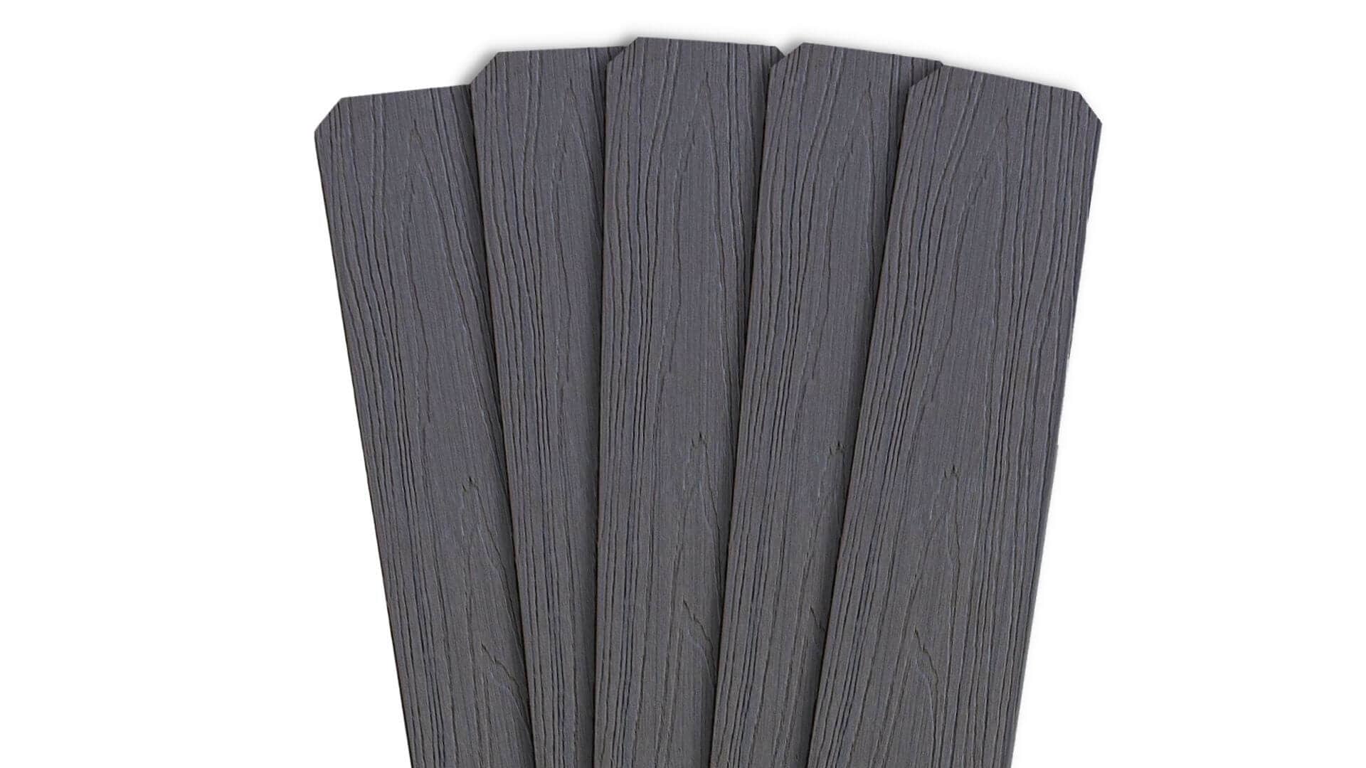 360 Cap Composite Pickets Parts Frame It All Slate Dogear Picket 5PK