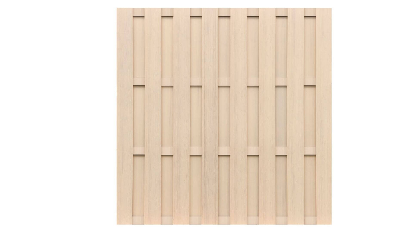 Cap Composite Pre-Assembled Fence Panels Parts Frame It All Sand Flat Top Shadowbow Panel