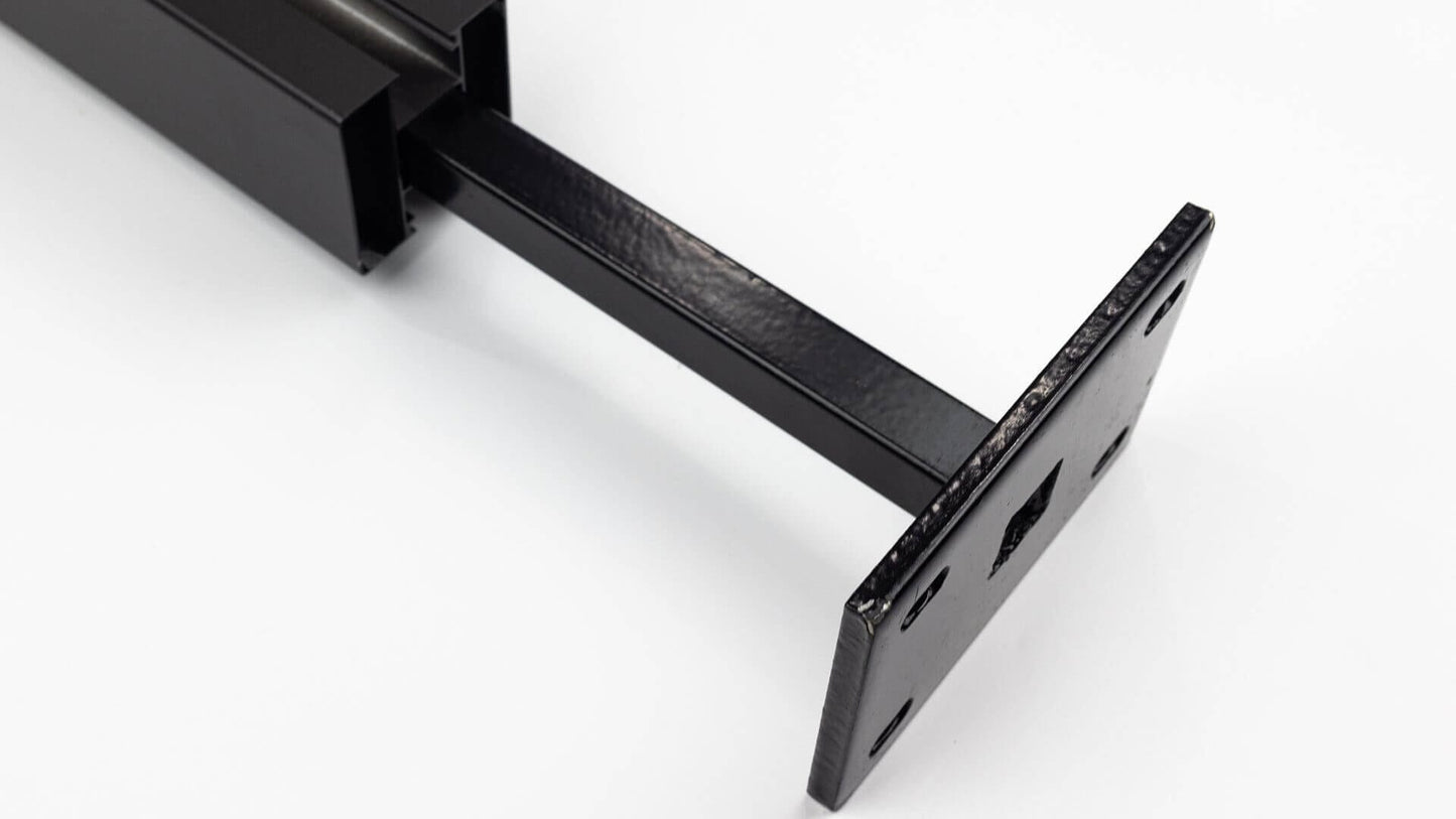 Horizontal Cap Composite Fence Parts Frame It All Fixing Post Support