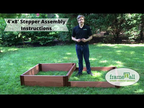 4x8 stepper raised