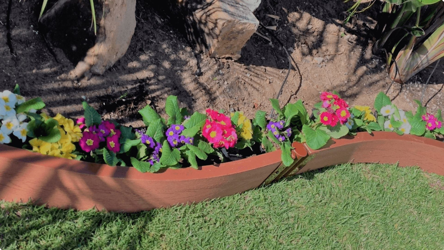 Landscape Edging Kit - Curved Boards Landscape Edging Frame It All