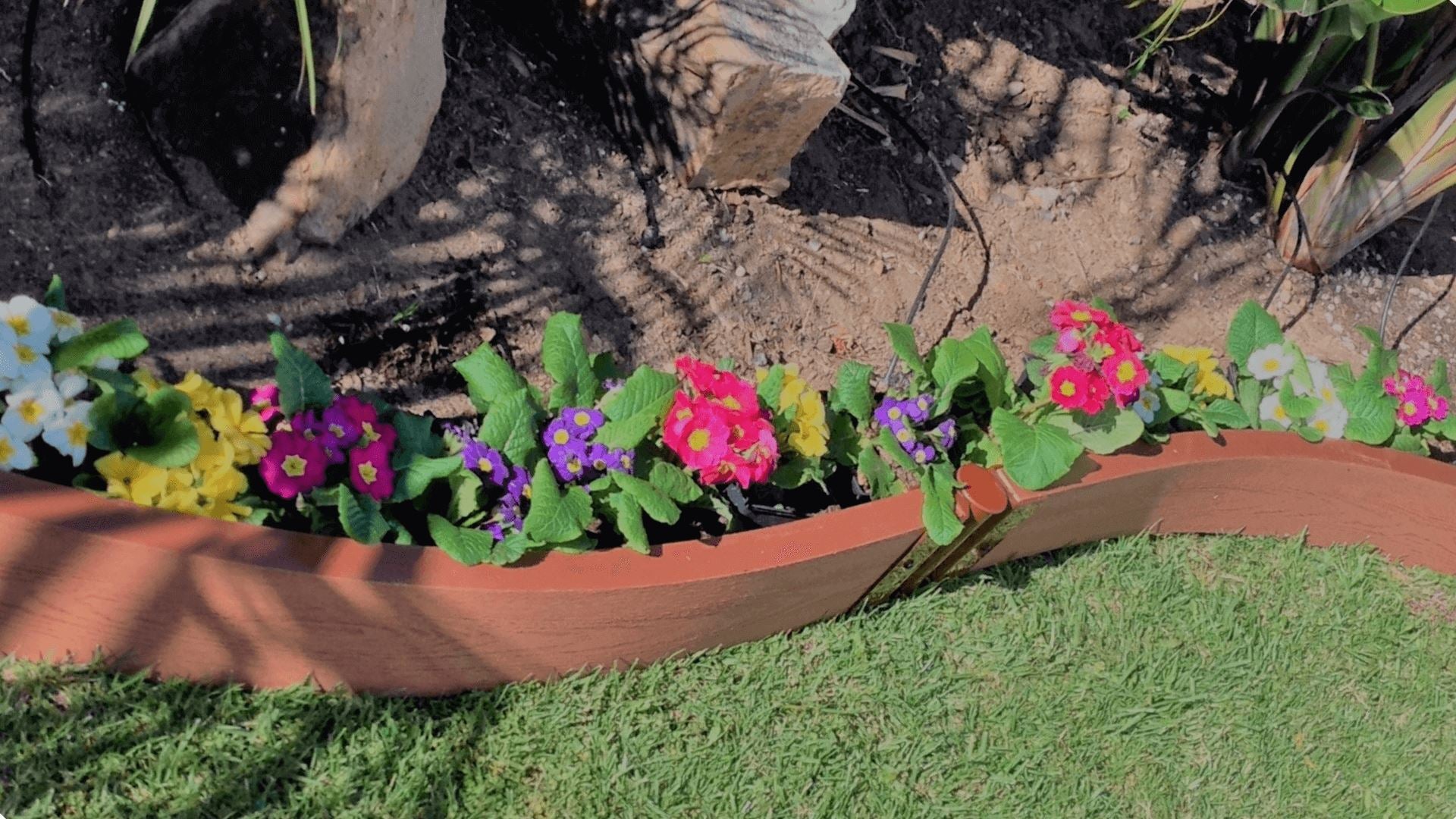 Landscape Edging Kit - Curved Boards Landscape Edging Frame It All