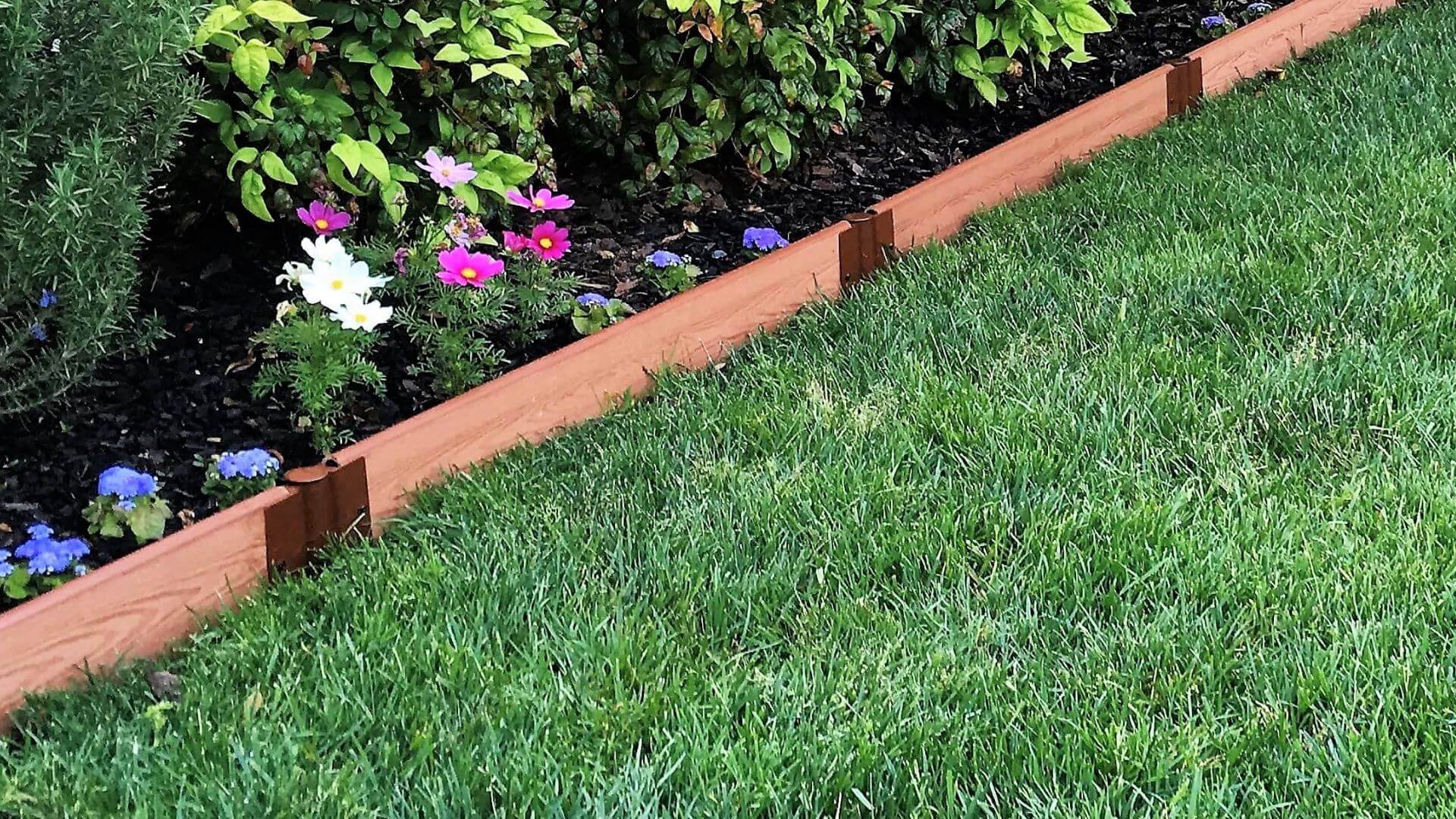Landscape Edging Kit - Straight Boards Landscape Edging Frame It All