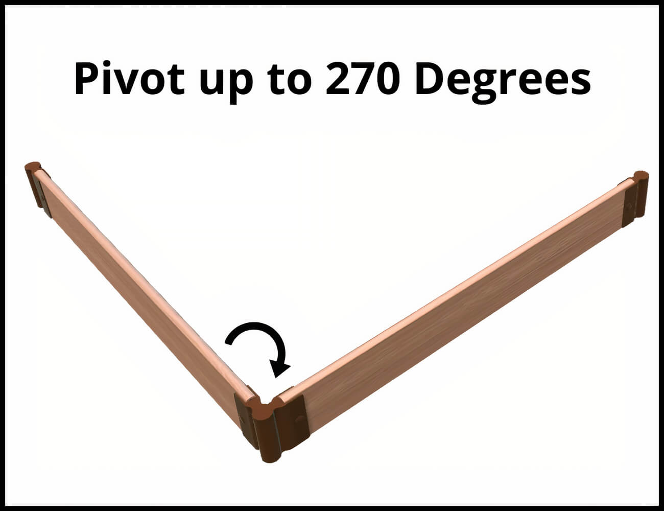 Playground Border Kit - Straight Boards Playground Borders Frame It All