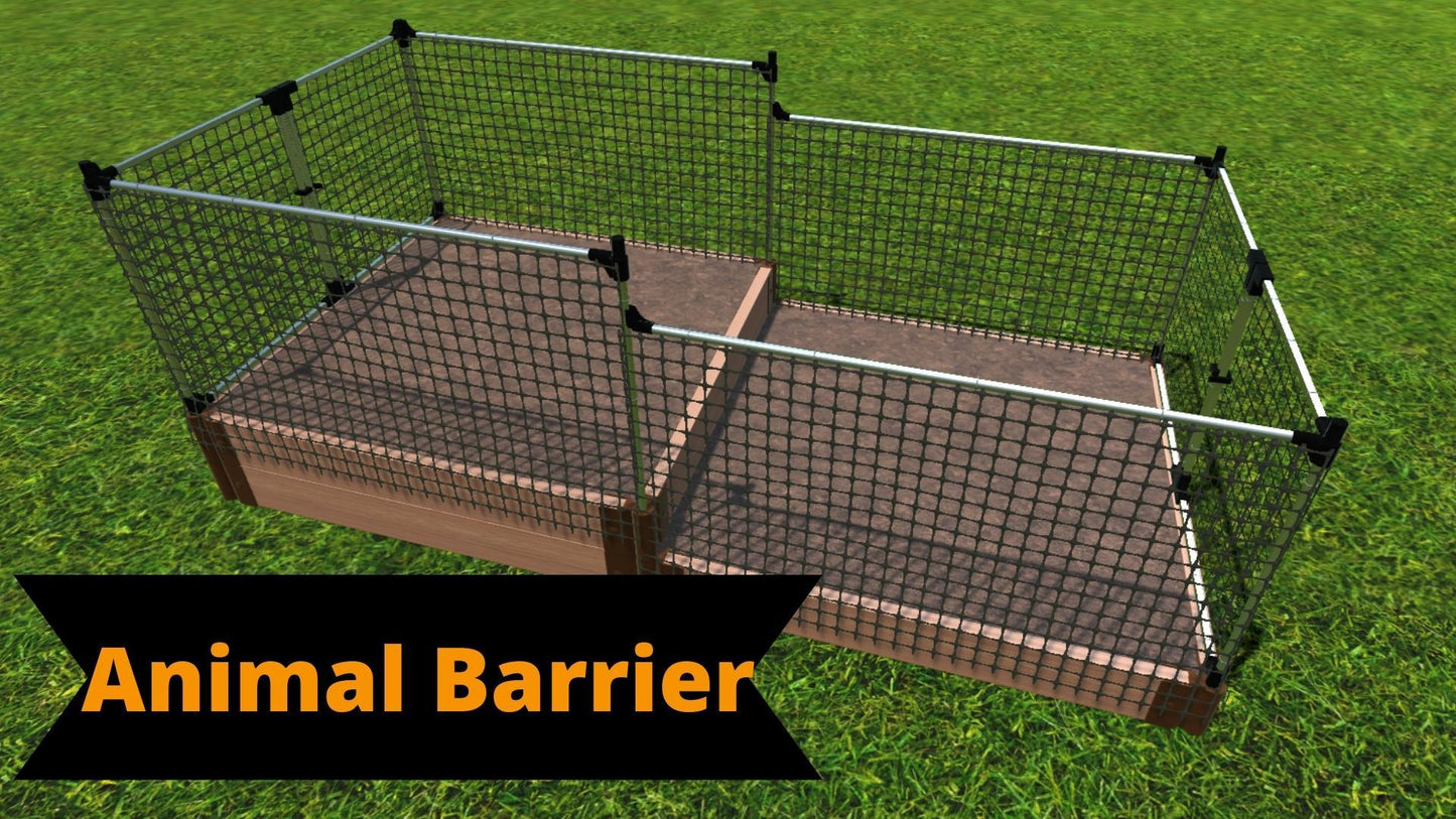 'Stepper' - 4’ x 8’ x 11" Terrace Garden Raised Bed (Double Tier) Raised Garden Beds Frame It All