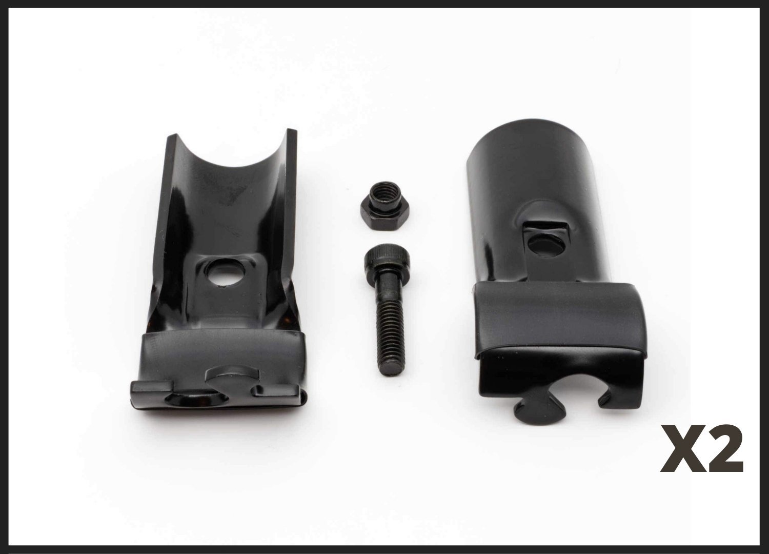 Terrace Connector: Connects Veggie Wall/Animal Barrier for Terraced Gardens - 2 Pack Accessories Frame It All