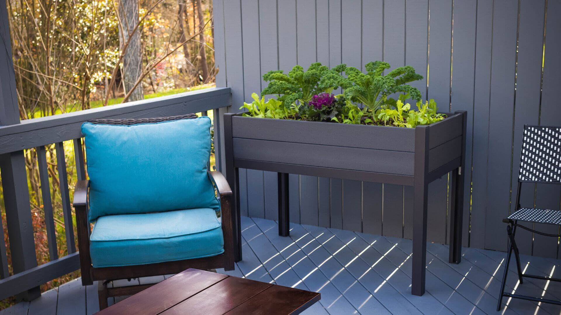 The Elevated Escape (24” x 48” x 34.5”) Elevated Garden Bed Raised Garden Beds Frame It All