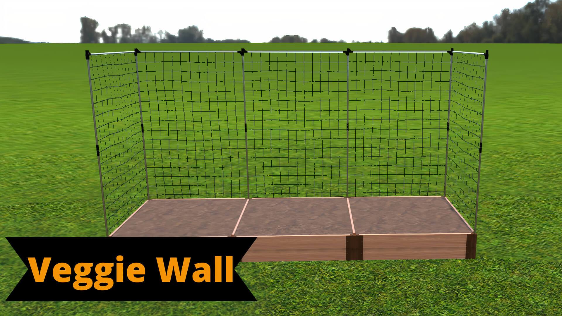 Tool-Free 4' x 12' Raised Garden Bed Raised Garden Beds Frame It All