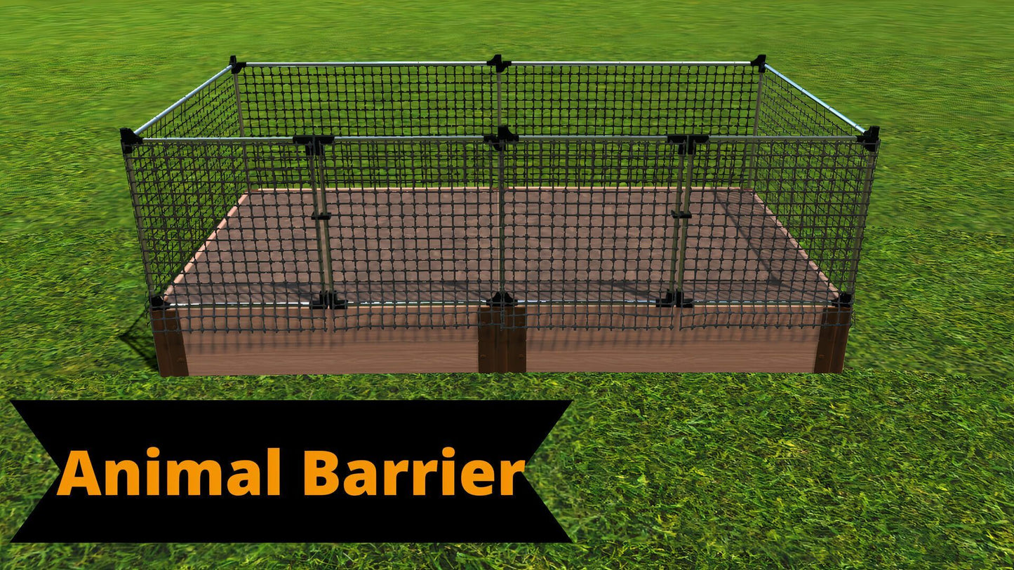 Tool-Free 4' x 8' Raised Garden Bed Raised Garden Beds Frame It All