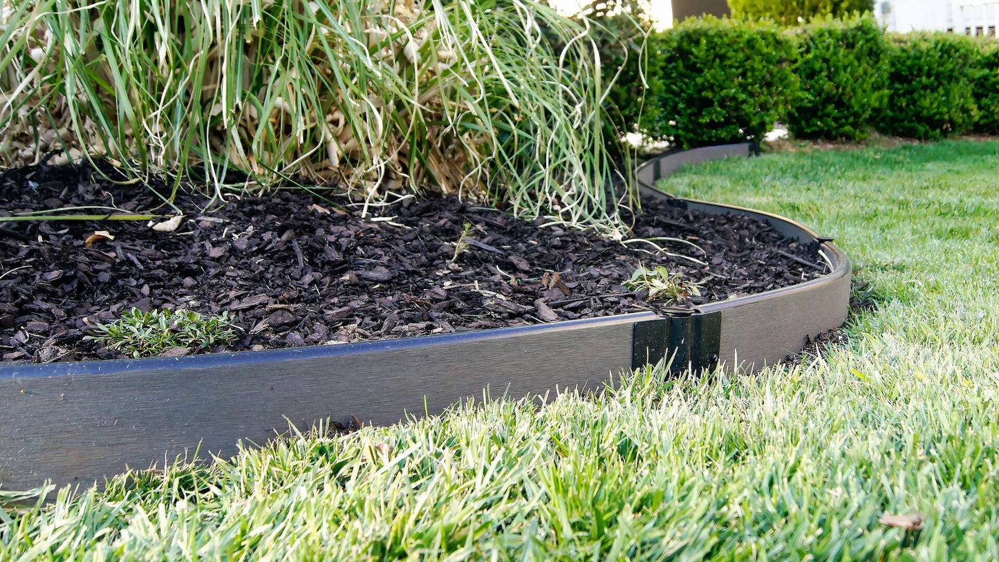 Tool-Free Landscape Edging Kit - Curved Boards Landscape Edging Frame It All