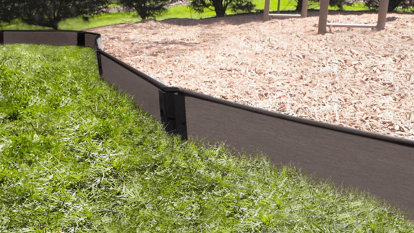 Tool-Free Playground Border Kit - Straight Boards Playground Borders Frame It All