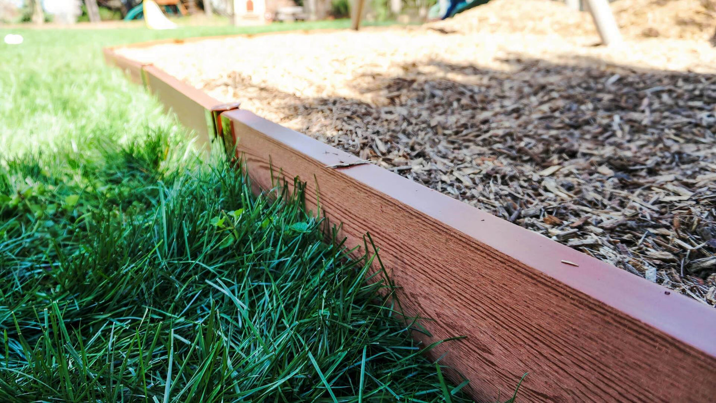 Tool-Free Playground Border Kit - Straight Boards Playground Borders Frame It All