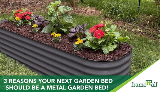 3 reasons your next garden bed should be a metal garden bed!
