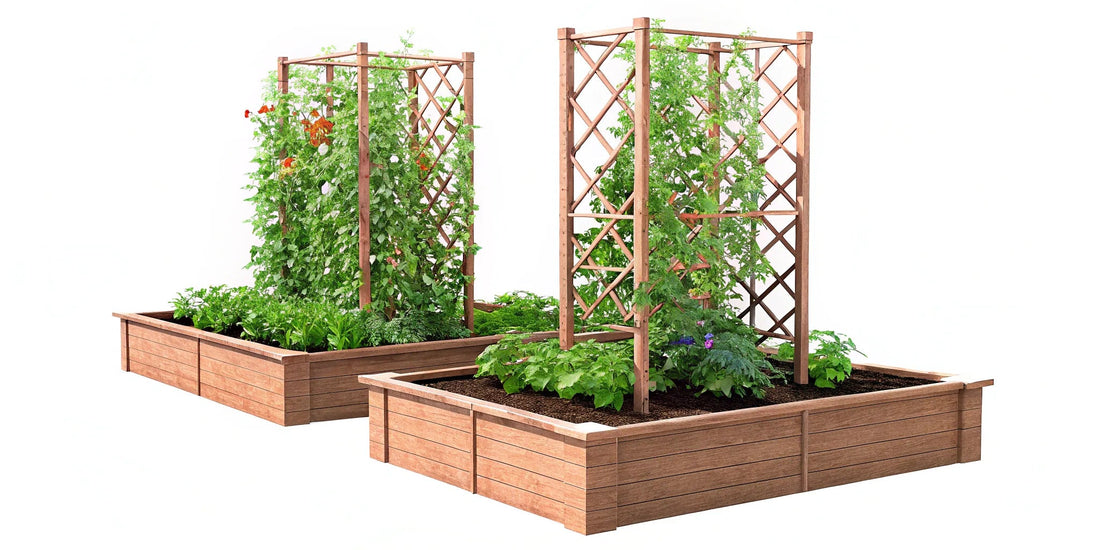 5 Best Tall Raised Garden Beds with Trellis
