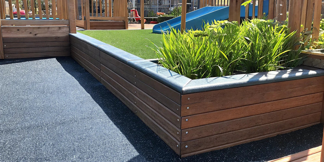 Benefits of a Recycled Plastic Playground Border