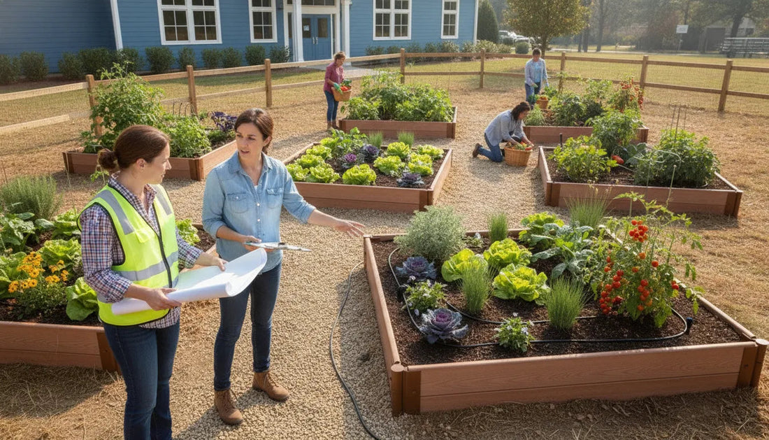 Commercial Raised Garden Beds: Planning a Site