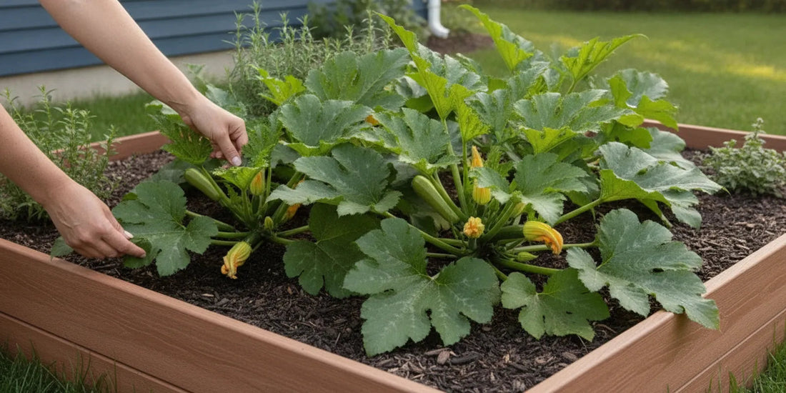 Growing Zucchini in a Raised Garden Bed Without Overcrowding