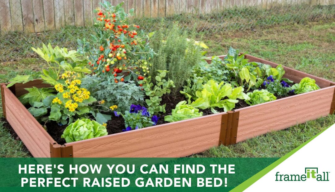 Here’s How You Can Find The Perfect Raised Garden Bed! – Frame It All