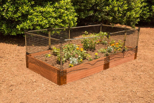 How to Build a DIY Raised Garden Bed with Rabbit Guard