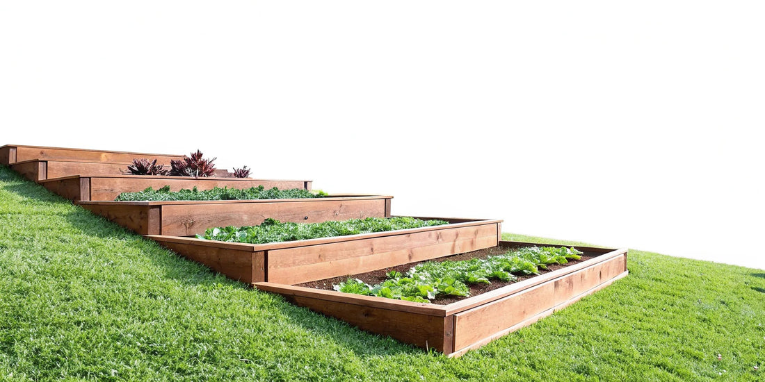 How to Build a Tiered Garden Bed on a Hill