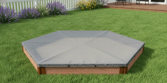 Large Hexagon Sandbox Cover Sizing: Measure for a Proper Fit