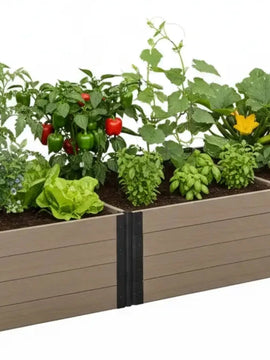 4' x 12' Raised Garden Bed - GardenBLOX Capped