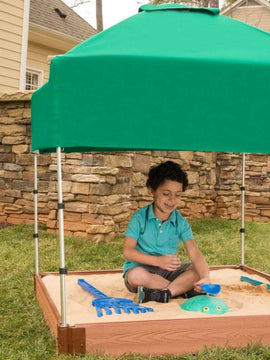 4' x 4' Composite Square Sandbox - 2 Inch Profile