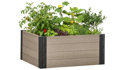4' x 4' Raised Garden Bed - GardenBLOX Capped Raised Garden Beds Frame It All 